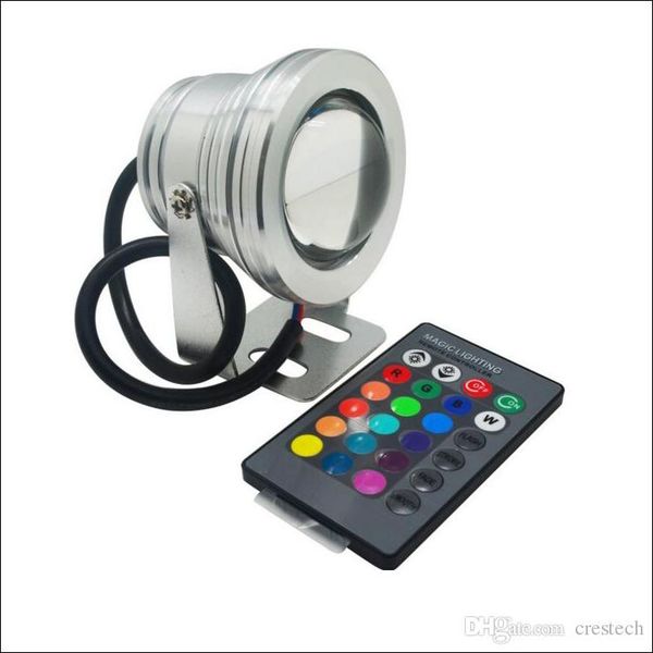 

светодиодный прожектор 10w rgb led подводный светильник ландшафтный светодиодный светильник ip68 алюминиевый корпус ac dc 12v