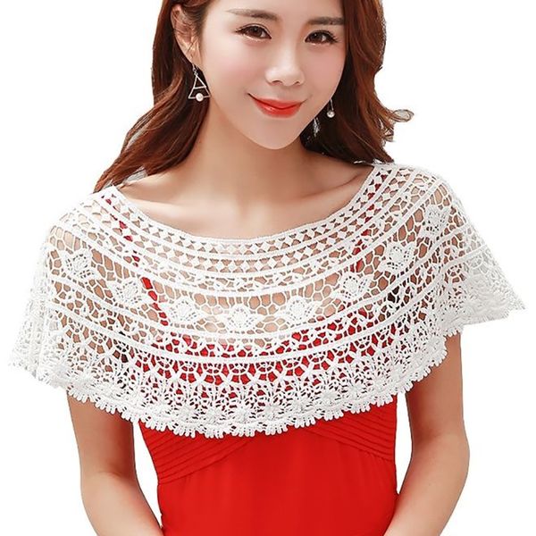 

ea 2018 new fashion shawls india femmes women scarf cotton lace ivory whiter head scarf full cover inner coating jj03#