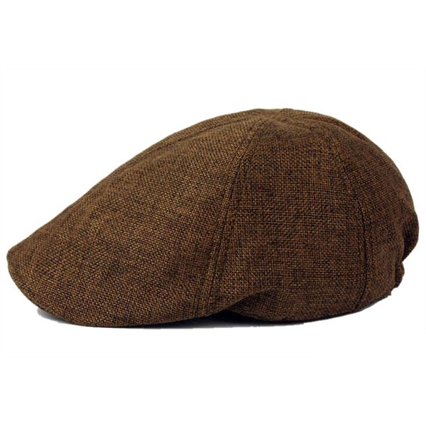 

new style solid fluid systems gatsby cap ivy hat berets driving summer sun flat cabbie sboy-brown, Blue;gray