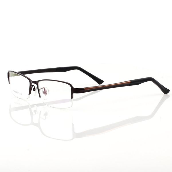 

f6672 tr 90 frame metal stainless steel eyewear optiacl glasses men frame free, Silver