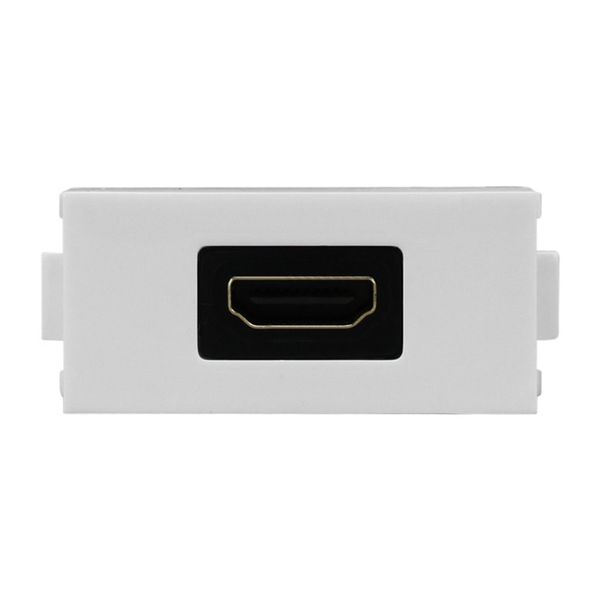 

White Short HDMI Home Accessories LY-024 Elbow HDMI Socket LY-022 HDMI Module for 86 Wall Plate Panel