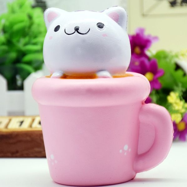 

resin crafts pu slow rebound cartoon decoration simulation buck toy decoration