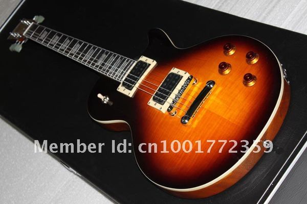 

custom slash sunburst 2012 mahogany guitar awesome sound