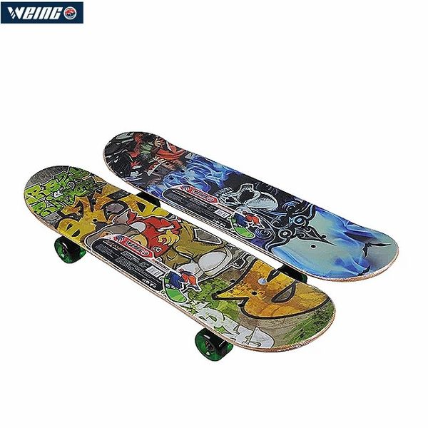 

weing 527 professional wood skateboard stree rode skate long board competition training for children