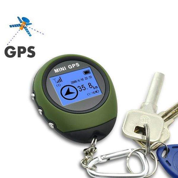 Mini Ao Ar Livre GPS Localizador Localizador GPS Localizador Localizador Receptor Navegador de Viagem Com Bússola para Caminhadas Camping Escalada