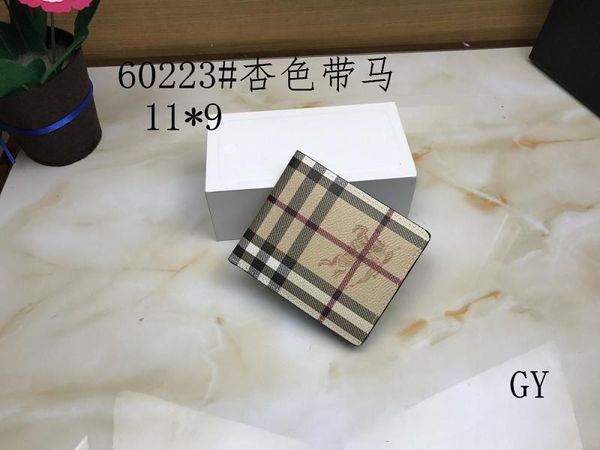 

2018 male luxury wallet casual short designer card holder pocket fashion purse wallets for men wallets purse with tags ing, Red;black