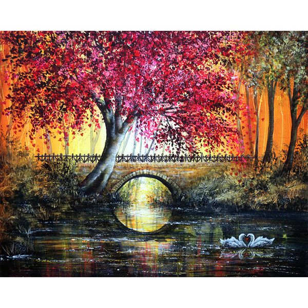 5D DIY Diamond Painting Photo Custom Make Your Own Scenery Picture Embroidery