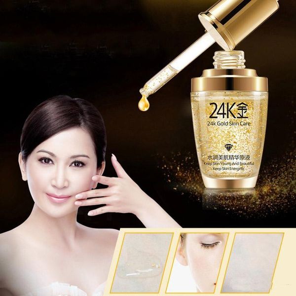 

bioaqua 24k gold face cream moisturizing 24 k gold day cream hydrating 24k gold essence serum for women face skin care dhl free