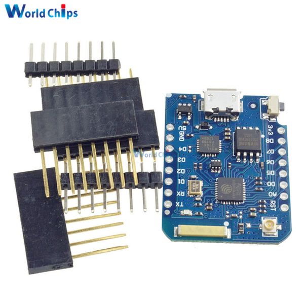 

вемос" д1 мини pro 16м байт внешней антенны разъем nodemcu основе с esp8266 эсп-8266ex cp2104 беспроводной совет по развитию микро-usb