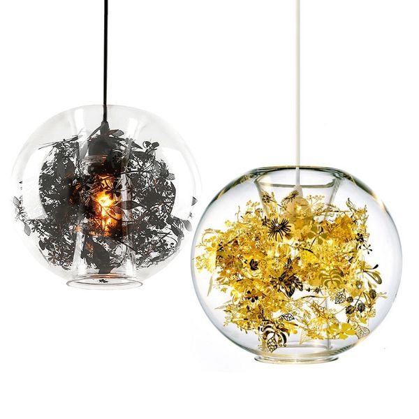 

современные подвесные светильники стеклянные подвесные светильники тушь шар света света света luminire