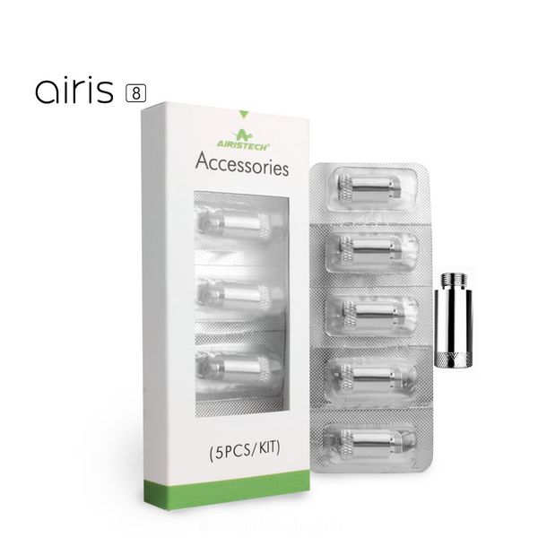 

100% оригинал Airis 8 Катушки Head C1 Медведица C2 Wax Замена Катушки Испаритель для Airis 8 Комплект Бесплатная доставка DHL