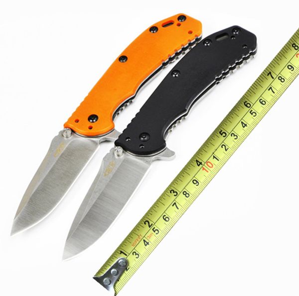 

Zero Tolerance 0566BW Hinderer Folder D2 60HRC Blade Camping Folding Knife Hunting Collection Knife With SpeedSafe D585L