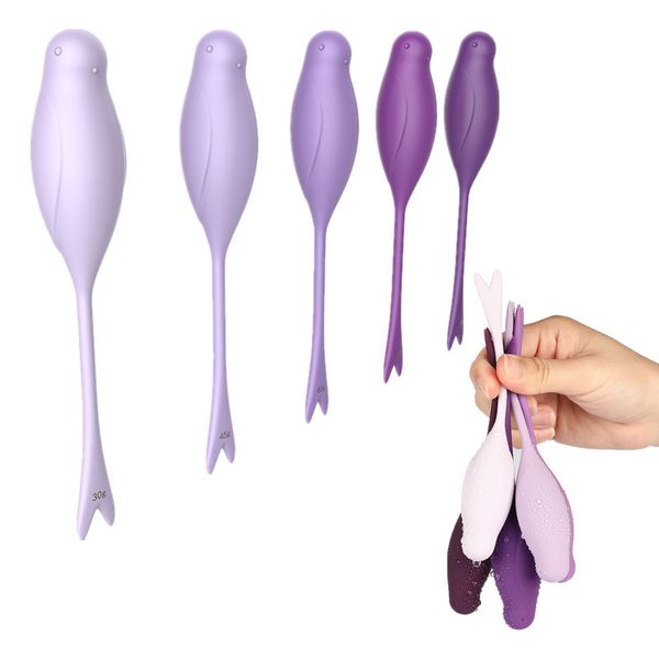 

5pc/set kegel balls smart vaginal ball ben tighten toy wa love ball ,vaginal y18102606 ball machine exercise for woman vibrat nxms