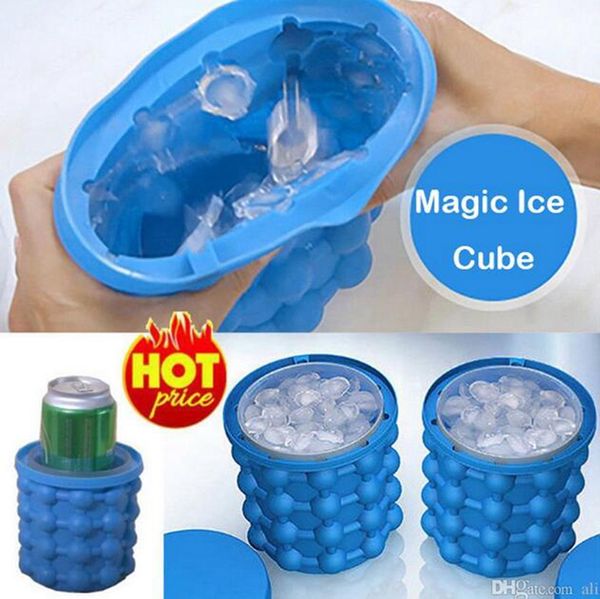 Magic Ice Maker Eiswürfelform Genie revolutionäre platzsparende Eis Küche Werkze