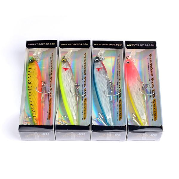 

new artificial realistic fish minnow wobbler lures 12cm 19g high quanlity brand dog walking laser swimbaits bass fishing bait hooks