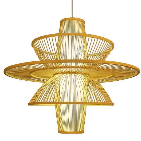 

wooden hand-made chandeliers china bamboo woven lanterns pendant lamps dining room study rooms tea houses boxes decor lamps