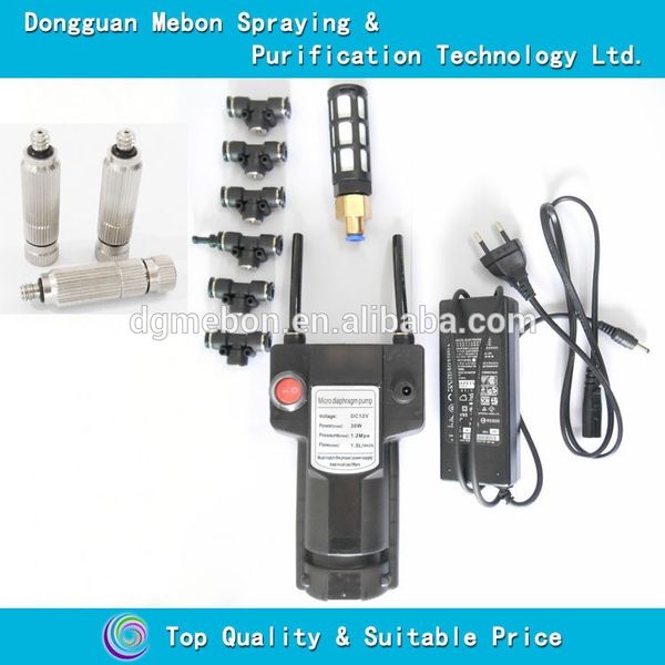 

10 nozzles 1.5l/min mist machine system,12 bar 0.15mm nozzle fog machine