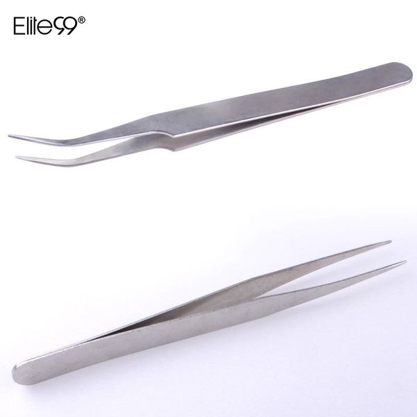 

elite99 curves + straight nail art picking tool 2pcs/lot stainless steel nail nipper art manicure pedicure care tool
