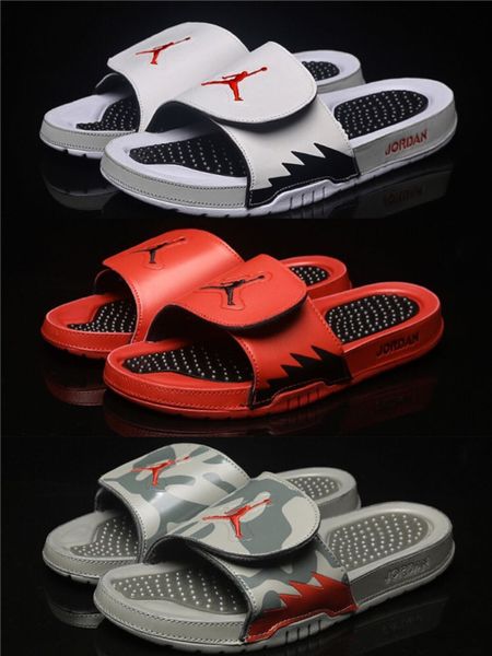 

designer basketball sneaker slippers for men 5s hydro 5 cool grey slippers sandals hydro slides basketball shoes sneakers glow size 40-46, Black