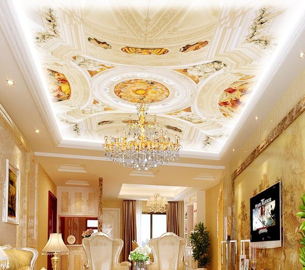3d Murals Wallpaper For Living Room Ceiling Mural Ceiling Painting Design Wallpapers For Living Room Wallpaper With Images Wallpapers From Yeye2000
