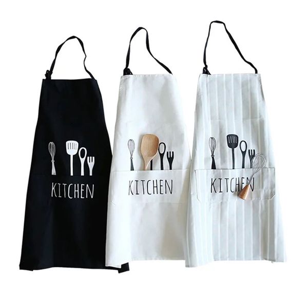 

cotton apron commercial restaurant barbecue cooking halterneck aprons
