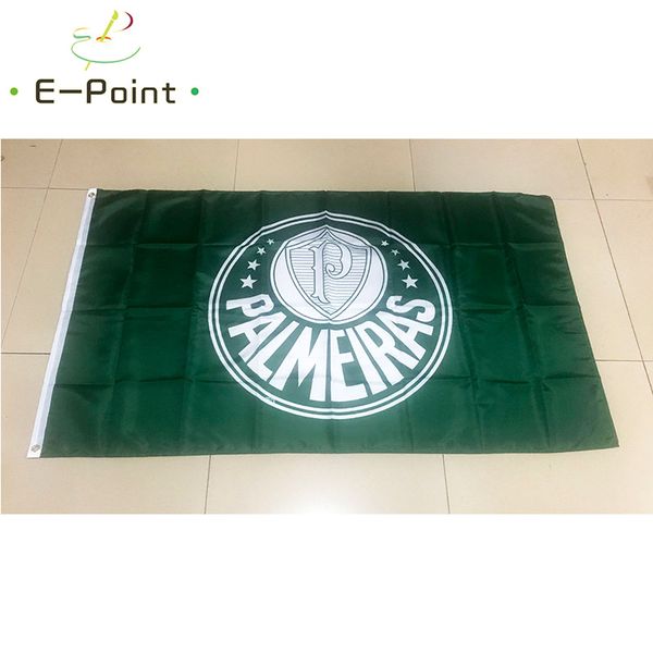 

Флаг Бразилии Sociedade Esportiva Palmeiras 3*5ft (90 см * 150 см) полиэстер флаг баннер украшения лет