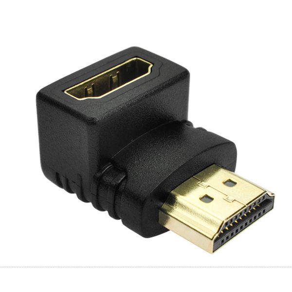 

hdmi connectors male to female 90 degree turn joint better protection for projector lapcomputer tv