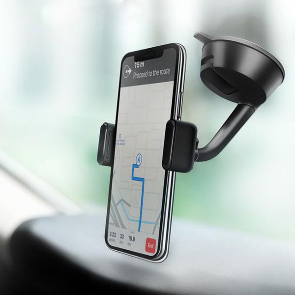 Supporto per cellulare da auto Supporto per iPhone X Supporto magnetico per telefono da auto per parabrezza da cruscotto per Samsung