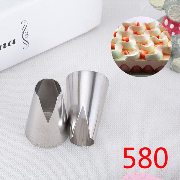 

popular 580# flower icing piping tips nozzle cake cupcake decorating pastry tool