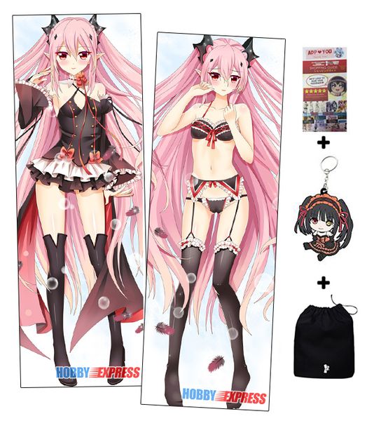 

hobby express dakimakura japanese otaku waifu hugging body pillow cover owari no seraph krul tepes adp87035 pillow case