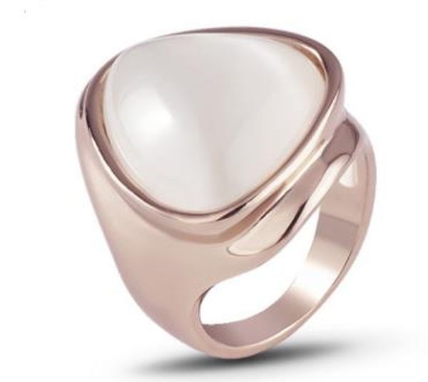

сплав инкрустированный опал кольцо, Silver