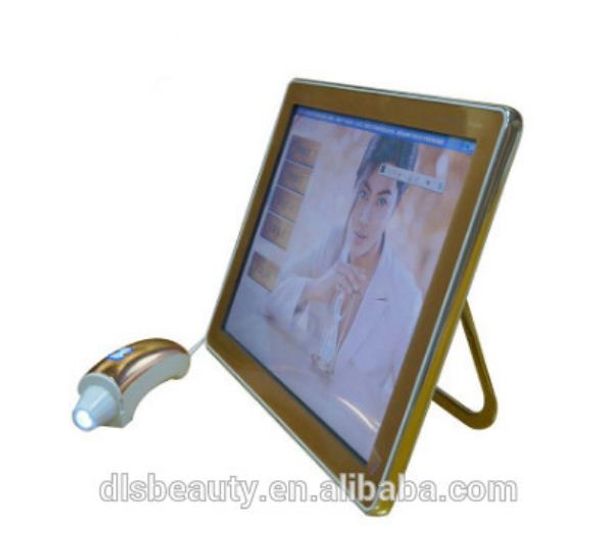 

lcd skin diagnosis system skin test analysis machine facial magic mirror skin detector scanner analysis sebum pore wrinkle surface keratin