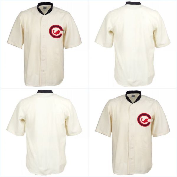 

Chicago Whales 1915 Home Jersey Any Player or Number Stitch Sewn All Stitched High Quality Free Shipping Baseball Jerseys