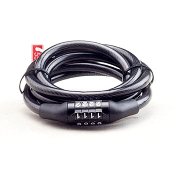 

code password bike combination lock bike cable lock tough security coded steel wiring bicycle safety