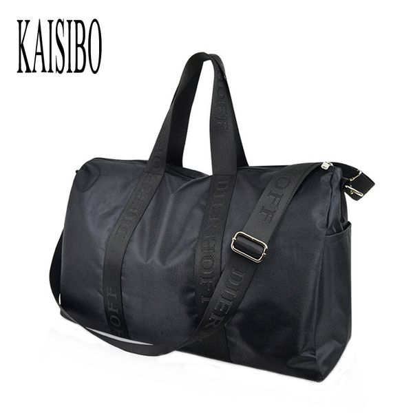 

kaisibo new solid men handbag letter handles women's bag women's handbags waterproof black/red fashion handbag