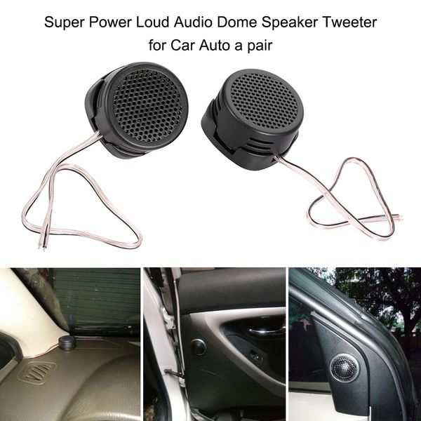 

super power loud audio dome speaker tweeter for car auto a pair