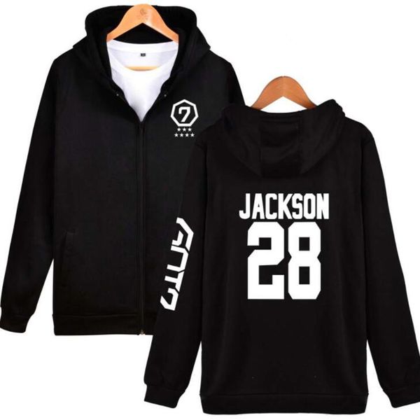 

KPOP GOT7 зимние женские куртки и пальто YOUNGJAE BAMBAM YUGYEOM Джексон получил 7 альбом хип-хоп