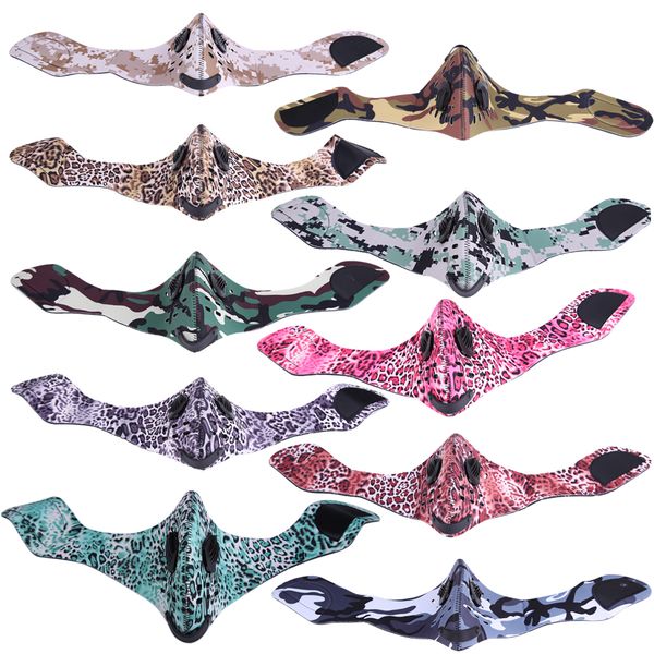 

wholesale- warmer headband cycling face mask anti-pollution bike bicycle city activated carbon bicycling mask face cover for outdoor sport, Black