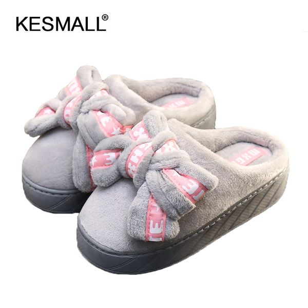 

2017 winter women slippers indoor home shoes warm shoes plush with loafers, Black
