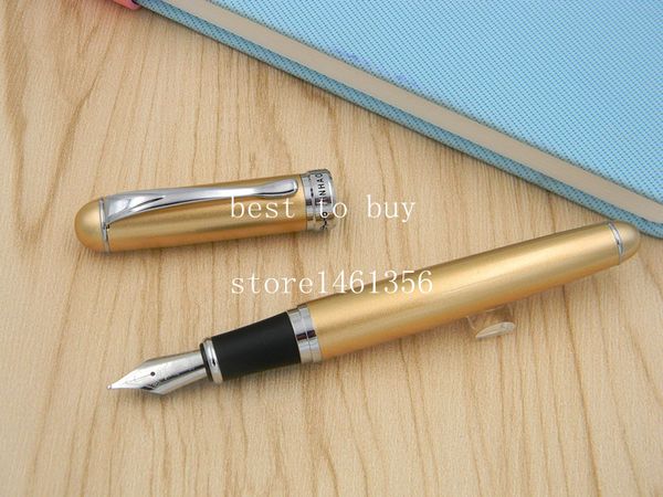

jinhao x750 metallic golden flowing silver accessories m fountain pen