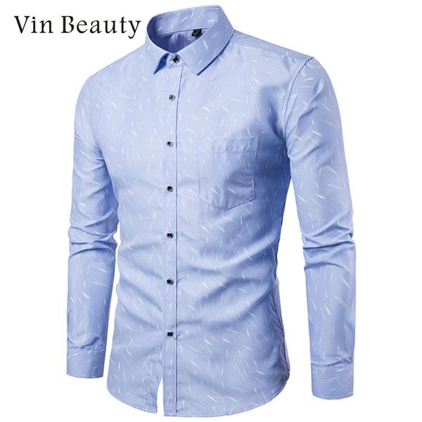 

casual shirt slim shirt long sleeved party male soft fashion polyester 2 colors korean outdoors, White;black