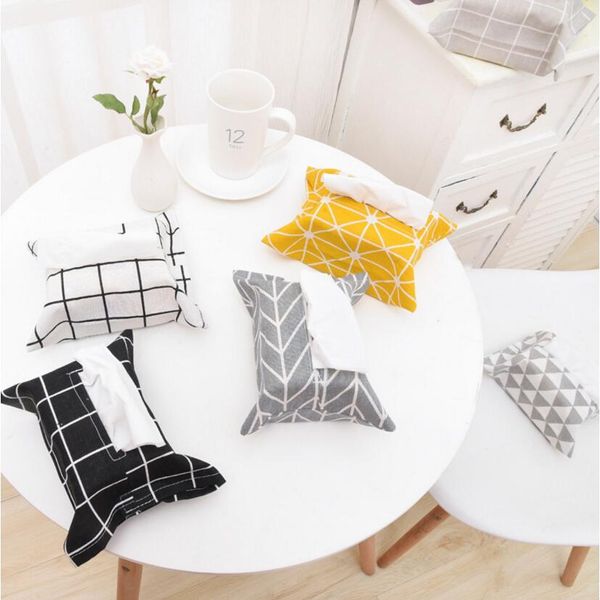 

cartoon cloth table decoration home car storage tissue case box container towel napkin papers bag holder box case pouch au824