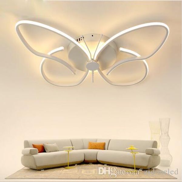 2019 Modern Minimalist Led Ceiling Chandeliers Butterfly Ceiling