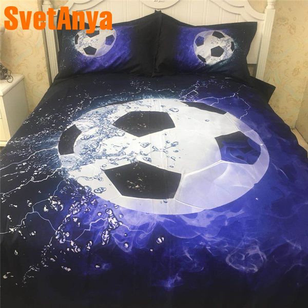 

svetanya pillowcase+duvet cover bedding set (no sheet) fotoball bedlinen twin full  double king size