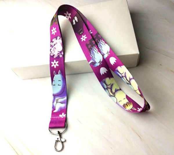

5 pcs /wholesale lot cartoon japanese anime hippo necklace strap lanyards cell phone pda key id strap charms lx-89, Silver