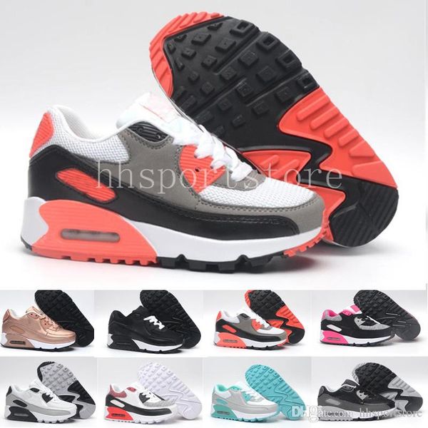 

Children's Athletic Shoes Presto shoes 90 II Kids Black white Infant Baby Sneaker sports shoes Children girls boys Youth Trainer