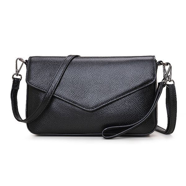 

new women's bag genuine leather real cowhide handbags messenger bags crossbody female small shoulder bag clutch handbag