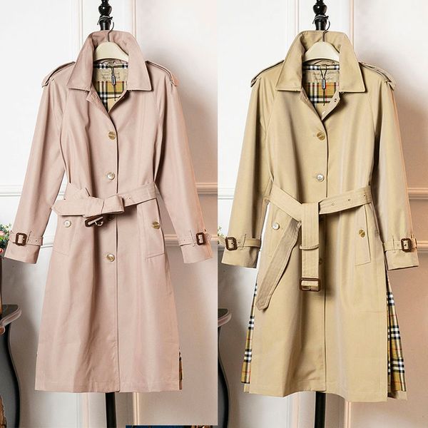 

Женская ветровка зимой новый хаки в длинном разделе женской достойной атмосферы