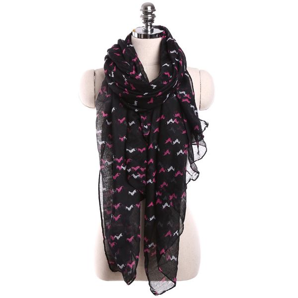 

Women Scarves Horse Print Pattern Ladies Scarf Long Winter Warm Wrap Shawl Woman Luxurious Wrap Ponchos Stoles Girls Echarpe