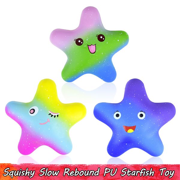

1 ШТ. Kawai Морская Звезда Squishy Детские Игрушки Медленно растущие Squishies Сожмите Игруш
